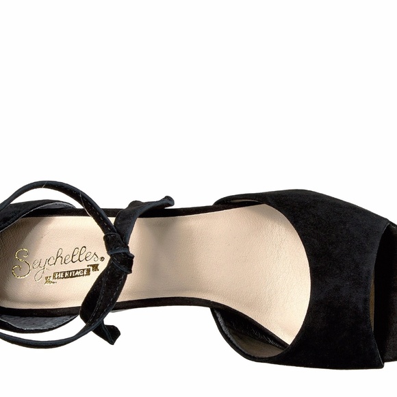 Seychelles Women's Journey Dress Pumps in Black 10 - Picture 5 of 6